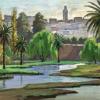 William BIEHN  "Vue de Meknès"