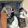 Alfred André GENIOLE  "Les femmes de Paris - Leçon de piano"