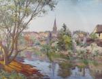 Alexandre MAHUAS       :  Vue de Gerbéviller