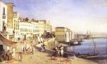 Félix FOUILHOUZE  "Le port de Naples"