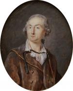 Louis-Joseph MAURICE portrait miniature par Peter Adolf Hall, 1772