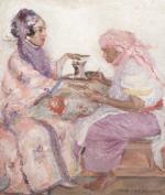 Marguerite DELORME  "Le henné"