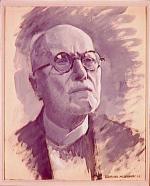 Edmond Marie DUPUIS  "Portrait d'Edouard Branly"