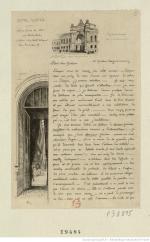 Gustave HENRY  "Lettre de Martial à Gustave Henry"