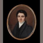 Jean Pierre ROBELOT  "Portrait de jeune homme"