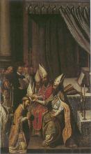 Claude BASSOT  "Scène religieuse"