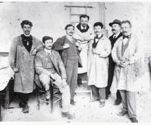 La famille CHAMPIGNEULLE (Charles le 3ème à partir de la G.)