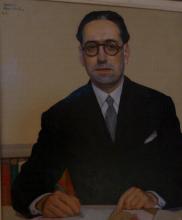 Henri Joseph MARCHAL "Portrait du Pr. Chalnot" Henri Joseph MARCHAL "Portrait du Pr. Chalnot"