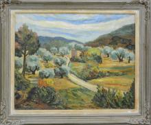 Pierre TULPAIN       :  Paysage du Var