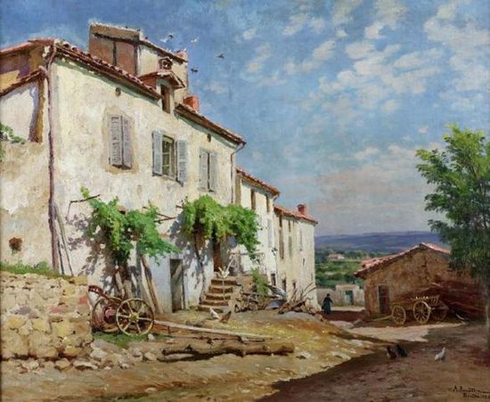 O_RENAUDIN - La_maison_au vieux_colombier_à_Brioude.jpg