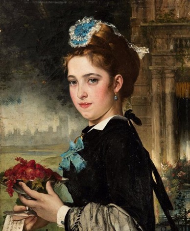 xavier-alphonse-monchablon-young-woman-with-fruits.jpg