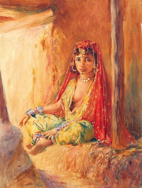 O_BIRCK - Jeune fille au voile rouge.jpg