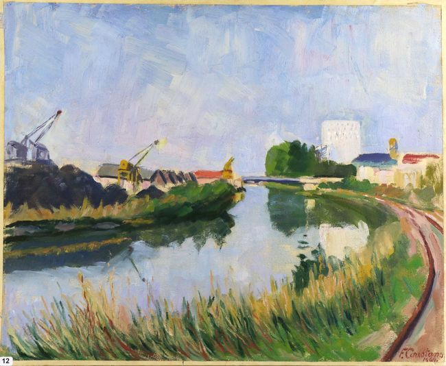 O_COUSTANS - Metz, le canal du port.jpg