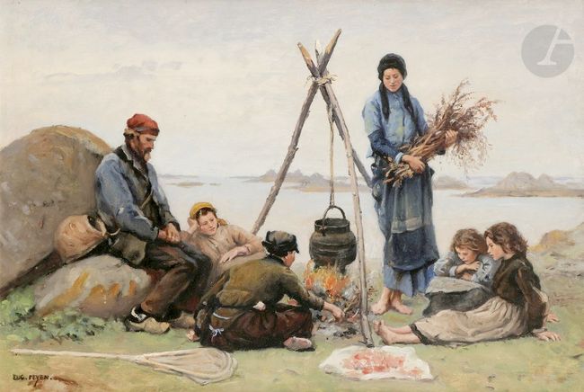 O_FEYEN - La_Cuisson_aux_îles_Chausey.jpg