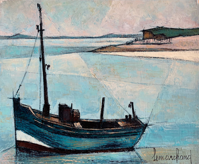 O_LEMARCHAND - Barque en Baie de Somme.jpg