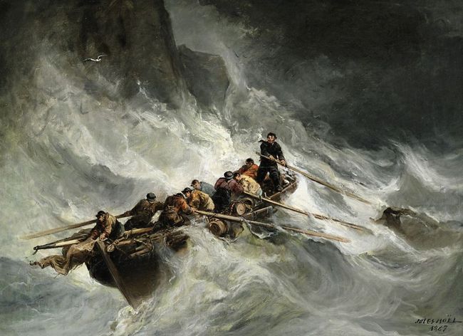 O_NOEL - Ruderboot auf stürmischer See.jpg