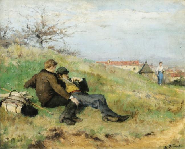 O_FRIANT - Le _repos_des_artistes.jpg