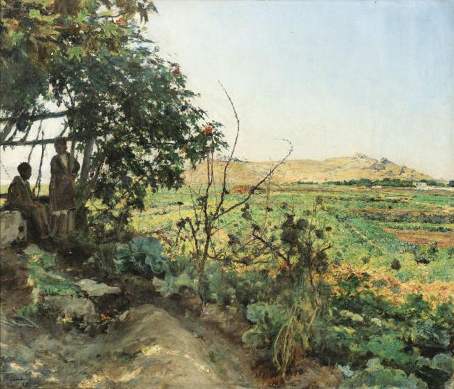 O_FRIANT - Paysage_des_environs_de_Tunis.jpg