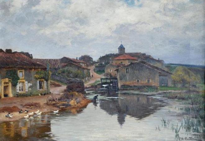 O_RENAUDIN - Lavandière à Ville sur Yron.jpg