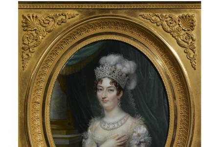 Jean-Baptiste-Jacques  AUGUSTIN       :   Portrait of Marie Thérèse Charlotte, Duchesse d'Angoulême (1778-1851) 