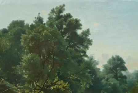 François-Louis FRANCAIS       :        Soir d'été près du ruisseau