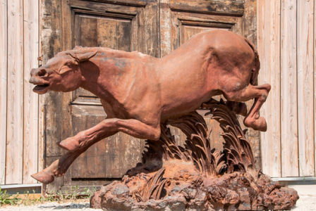 SANSONETTI-GALLIARD       :  Cheval en plein galop