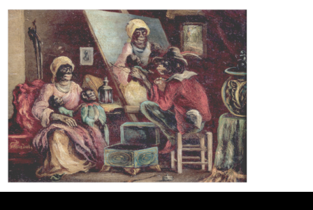 Jean Ignace Isidore GRANDVILLE       :  L'atelier des singes