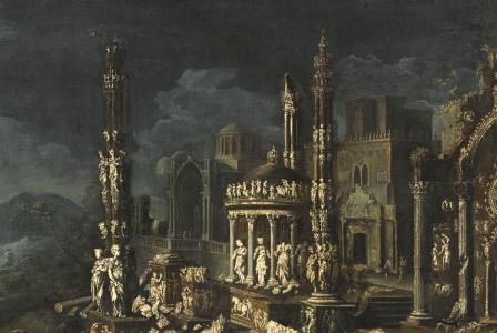 François de NOME       :  Caprice architectural