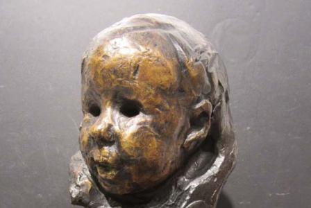Victor-Emile  PROUVÉ       :                   Portrait d'enfant
