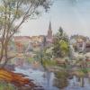 Alexandre MAHUAS       :  Vue de Gerbéviller