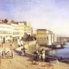 Félix FOUILHOUZE  "Le port de Naples"