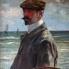 Edmond LOUYOT        :  Autoportrait