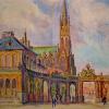 Solange MONVOISIN  "L'hémicycle de la Carrière à Nancy"
