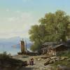Victor Alexandre GARNIER  "Lac italien"