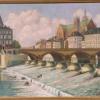 E. STRANSBERGER       :   Metz, vue du Moyen Pont