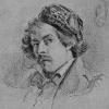 Jean-Ignace-Isidore GRANDVILLE       :  Autoportrait