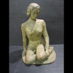 Suzette DAUTCOURT  "Nu assis"
