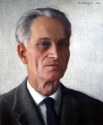 Maurice EHLINGER  "Autoportrait"