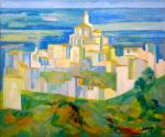 Henri LALEVÉE  "Village provençal"