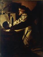 Jean Le CLERC  "La méditation de St. François d'Assise"