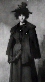 Laura LEROUX-REVAULT   "portrait par J.J. Henner"