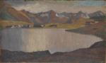 Suzanne PICHON  "Paysage de montagne"