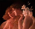 Charles François SELLIER  "Deux anges"