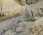 Clément STRICHER  "Aquarelles"