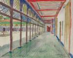 Gaston VENTRILLON le Jeune  "Palais de la Bahia à Marrakech"