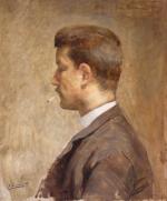 Pierre WAIDMANN  "Auto-portrait"