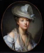 Rose-Adélaïde DUCREUX  "Portrait de jeune femme"