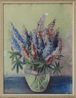 Yvette MANSUY-TRICHON       :  Bouquet de fleurs