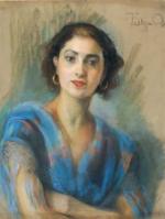 Rose TEITGEN-OBEURER        :   Le châle bleu