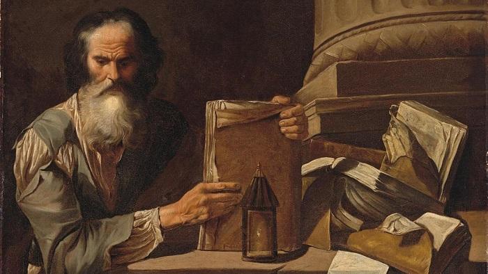 Georges de LA TOUR       :  Diogène